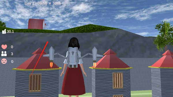 樱花校园模拟器无广告衣服全解锁中文版
