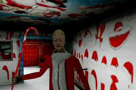 恐怖奶奶圣诞老人版