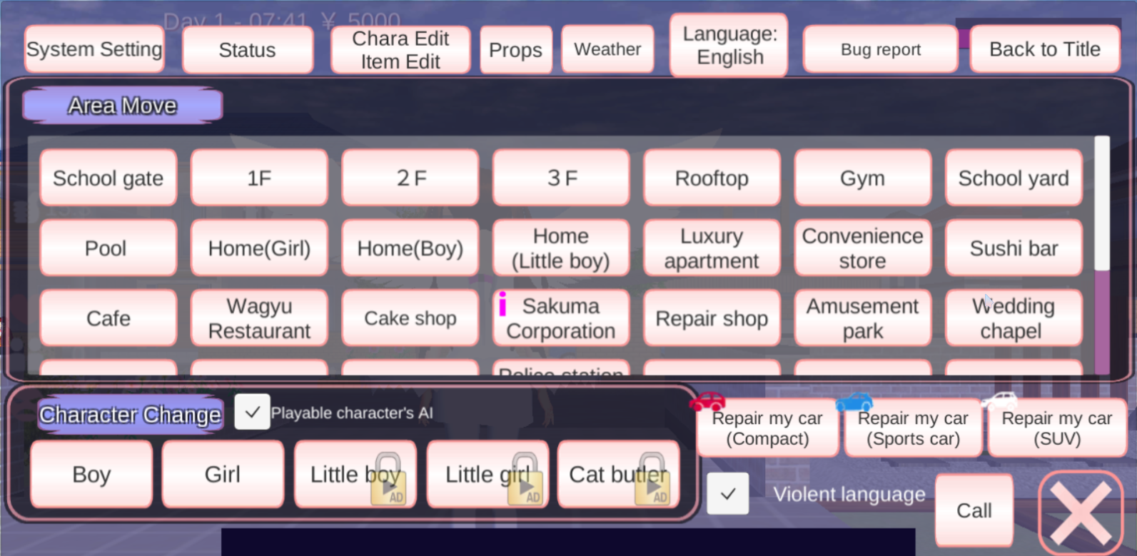 Sakura School Simulator