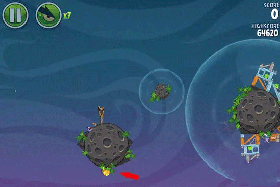 愤怒的小鸟太空版HD