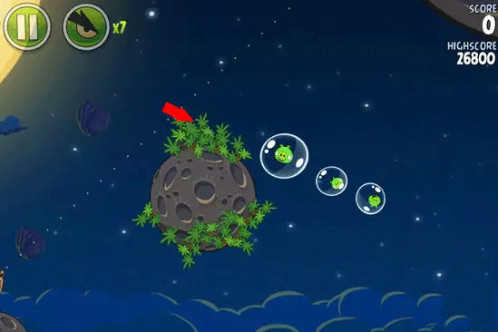 愤怒的小鸟太空版HD