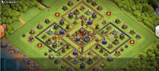 部落冲突10本最强布阵链接可复制推荐8