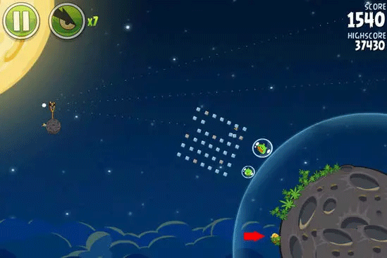 愤怒的小鸟太空版HD