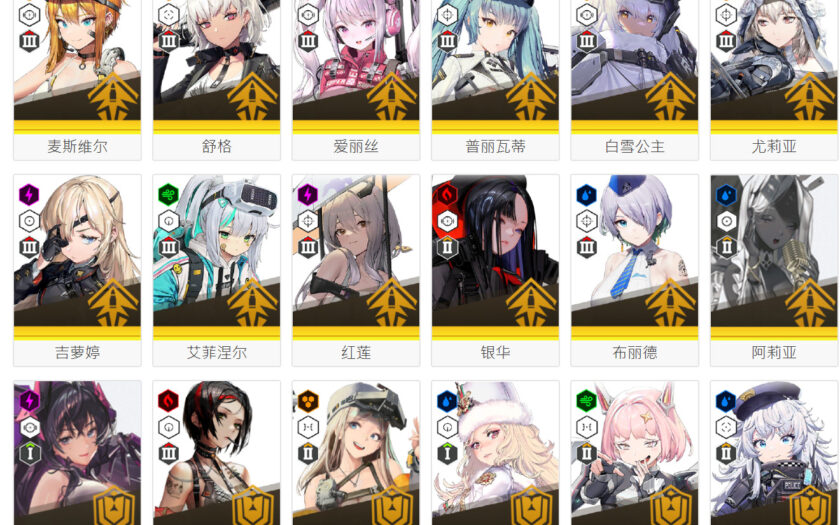 胜利女神妮姬台服