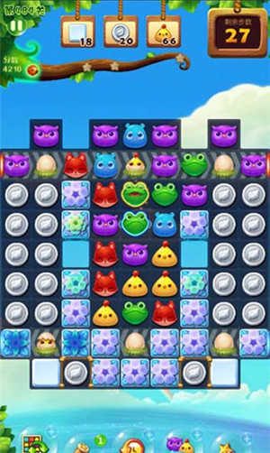 开心消消乐484隐藏关过法攻略4