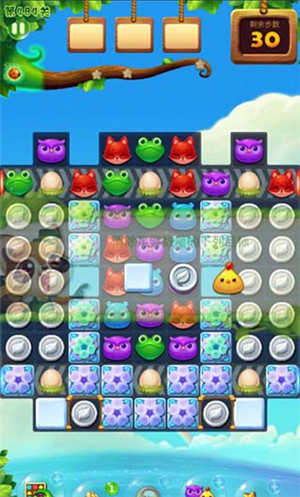 开心消消乐484隐藏关过法攻略2