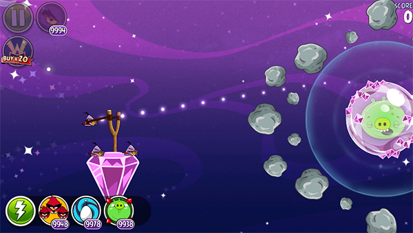 愤怒的小鸟太空版HD