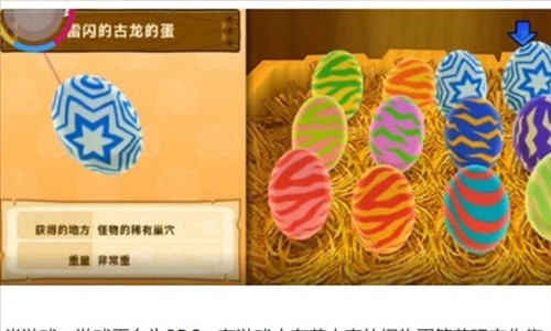 怪物猎人物语蛋图鉴9