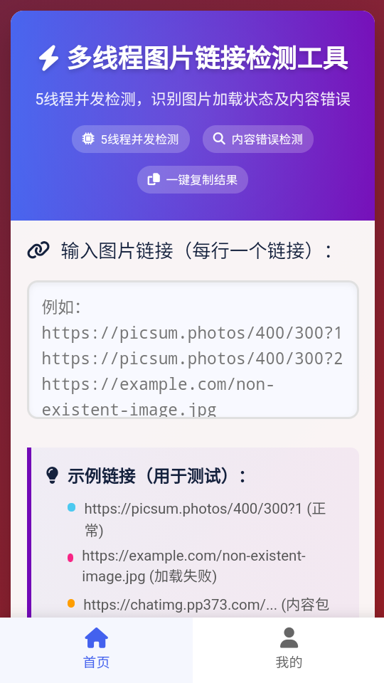 图片链接检测
