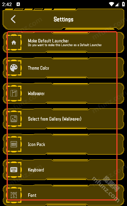Fancy Launcher