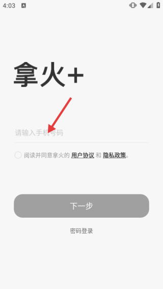拿火+
