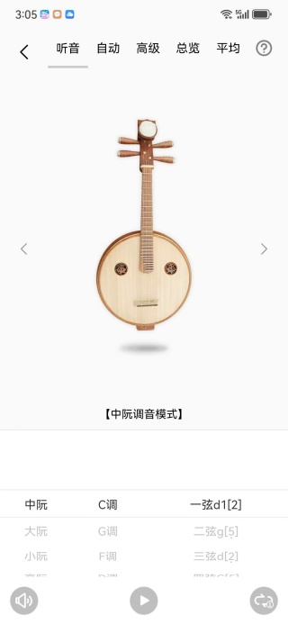 中阮调音器
