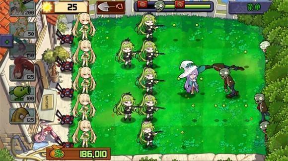 植物娘大战僵尸