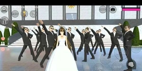 樱花校园模拟器英文版