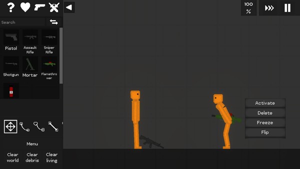 只是游乐场中文版游戏如何让小人相互攻击3